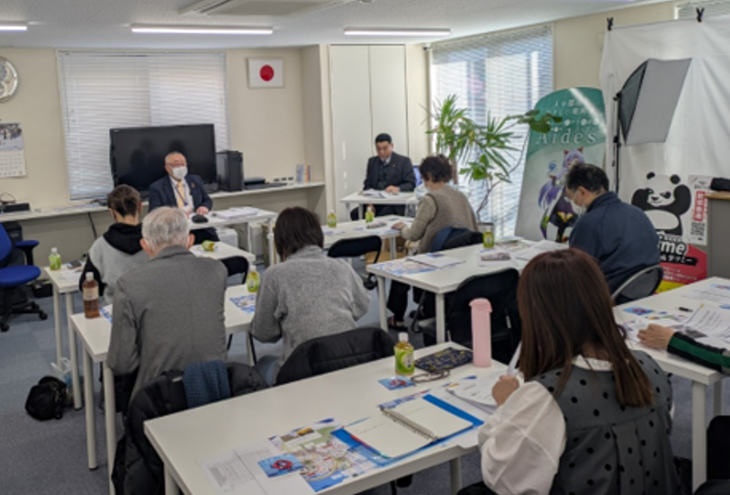 警備研修の様子